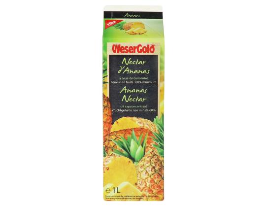WESERGOLD Ananasnektari 60% 1l