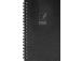 Kehyskalenteri Nature B6 Viikko spiraalisidottu musta eco 40708