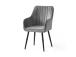 Huonekalusarja Nova tuolit - Harmaa, Musta