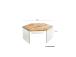 Sohvapöytä Hexagon S304
