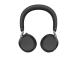Jabra Evolve2 75 UC langalliset ja langattomat kuulokkeet, Bluetooth, USB-A, musta