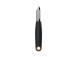 Fiskars Functional Form 1014418 Kiinteä teräinen kuorimaveitsi, musta