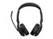 Jabra Evolve2 55 UC Stereo Link390c langattomat kuulokkeet, Bluetooth, USB-C, musta