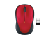 Logitech M235 langaton hiiri, RF Wireless, 1000 DPI, punainen/musta