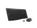 Logitech MK270 Langaton näppäimistö + hiiri, US Int, musta