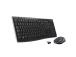 Logitech MK270 Langaton näppäimistö + hiiri, US Int, musta