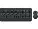 Logitech Advance Wireless Keyboard and Mouse Combo MK545, näppäimistöasettelu US, musta