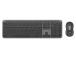 Logitech Signature Slim Combo MK950 for Business Langaton näppäimistö + hiiri, US Int, grafiitti
