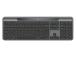 Logitech Signature Slim Solar+ K980 langaton näppäimistö, RF Wireless+Bluetooth, US Int, grafiittipintainen