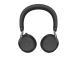 Langattomat kuulokkeet Jabra Evolve2 75, Bluetooth, USB-A, MS Teams, musta