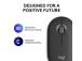 Logitech Pebble 2 M350s langaton hiiri, langaton RF + Bluetooth, 4000 DPI, sävyltään grafiittinen
