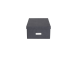Säilytyslaatikko kannella KATIA collapsible box, BLACK
