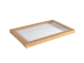 BIOPAK Box C96752 kansi ikkunalla 455x313x30mm 50 kpl (laatikko)