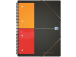 Kansi kierresidoksessa A5+ neliö OXFORD Meetingbook muoviset kannet kumilla 80 sivua