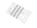 Salpapussi 80x120mm 100kpl/ltk