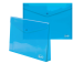 Muovinen kirjekuori rei´ityksellä ja palkeella C4 FOROFIS 150 arkille läpinäkyvä sininen