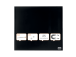 Lasilevy-magneettilevy NOBO Impression Pro Sq.Tiles 450x450mm, musta