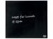 Lasilevy-magneettilevy NOBO Impression Pro Sq.Tiles 450x450mm, musta