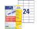 Tarratarra AVERY Zweckform Ultragrip 70x36mm 50+15 arkkia (6602)