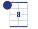 Kopio-lasertarra 99,1x67,7mm 100arkk/pkt L7165 Shipping Label
