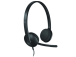 Kuulokkeet mikrofonilla Logitech H340USB