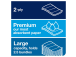 Lakanapyyhe 2-kerroksinen TORK Premium Extra Soft H2, 21x34cm 100 arkkia (100297)