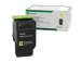 Lexmark CS531, CX532 Yellow Return Programme 8.8K Toner Cartridge