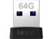 MUISTIASEMA FLASH USB3.1 64GB/S47 LJDS47-64GABBK LEXAR