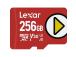 MUISTI MICRO SDXC 256GB UHS-I/PLAY LMSPLAY256G-BNNNG LEXAR