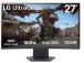 LCD-monitori LG 27GS60QC-B 27" Gaming/Curved Panel VA 2560x1440 16:9 180 Hz Matte 1 ms Tilt Colour&hellip. näyttö;