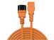 KAAPELI TEHO IEC JATKO 0.5M/ORANSSI 30473 LINDY LINDY
