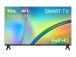 Televisio TCL 32" Smart/FHD 1920x1080 Langaton LAN Bluetooth Android TV Musta 32S5400AF