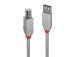 KAAPELI USB2 AB 1M/ANTHRA GREY 36682 LINDY