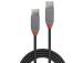 KAAPELI USB2 TYYPPI A 1M/ANTHRA 36702 LINDY