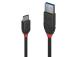 KAAPELI USB3.2 A-C 1M/MUSTA 36916 LINDY