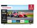 Televisio THOMSON 85" 4K/Smart QLED 3840x2160 Langaton LAN Bluetooth Google TV Musta 85QG7S14