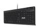 NÄPPÄIMISTÖ KU100 MUSTA/90XB05E0-BKB010 ASUS