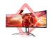 LCD-monitori AOC AG493UCX2 48.8" Gaming/Curved Panel VA 5120x1440 32:9 165Hz Matte 4 ms Kaiuttimet..