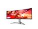LCD-monitori AOC AG493UCX2 48.8" Gaming/Curved Panel VA 5120x1440 32:9 165Hz Matte 4 ms Kaiuttimet..