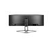 LCD-monitori AOC AG493UCX2 48.8" Gaming/Curved Panel VA 5120x1440 32:9 165Hz Matte 4 ms Kaiuttimet..