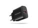 MOBIILI LATURI SEINÄ USB 18W/1PORT MUSTA ACU-QC18 AXAGON