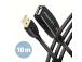 KAAPELI USB2.0 A-M/A-F AKTIIVINEN/10M ADR-210 AXAGON