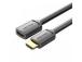 KAAPELI HDMI UROS/NAARAS 4K/0.5M MUSTA AHCBD VENTION