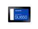 SSD ADATA SU650 2TB Kirjoitusnopeus 450 Mt/s Lukunopeus 520 Mt/s 2.5" TBW 600 TB MTBF...