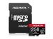 MUISTI MICRO SDXC 256GB W/AD./AUSDX256GUI3V30SHA2-RA1 ADATA