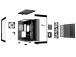 Kotelo BE QUIET LIGHT BASE 600 LX Tower ATX MicroATX MiniITX Väri Musta BGW67