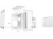 Kotelo BE QUIET LIGHT LIGHT BASE 900 DX Tower ATX EATX MicroATX MiniITX XL-ATX Väri Valkoinen BGW70