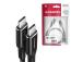 KAAPELI USB-C USB-C 2M 60W/HQ MUSTA BUCM-CM20AB AXAGON