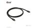 KAAPELI USB-C USB-C 1.2M/MUSTA CAC-1570 CLUB3D