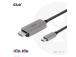 KAAPELI USB-C JA HDMI 3M/M/M CAC-1587 CLUB3D